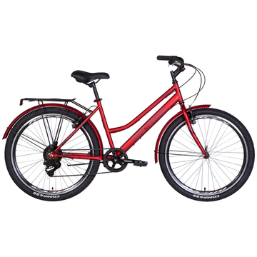 Велосипед Discovery 26" Prestige Woman Vbr рама-17" 2022 Red (OPS-DIS-26-467)
