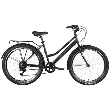 Велосипед Discovery 26" Prestige Woman Vbr рама-17" 2022 Black (OPS-DIS-26-469)