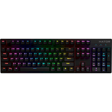 Ігрова клавіатура HATOR Starfall RGB Pink (HTK-599)