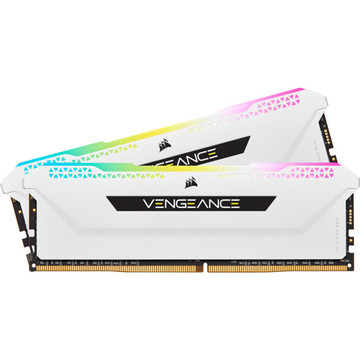 Оперативная память Corsair 32GB (2x16GB) DDR4 3200 MHz Vengeance RGB Pro SL White (CMH32GX4M2E3200C16W)