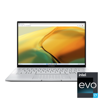 Ноутбук Asus UX3402VA-KM066WS Silver (90NB10G6-M00360)