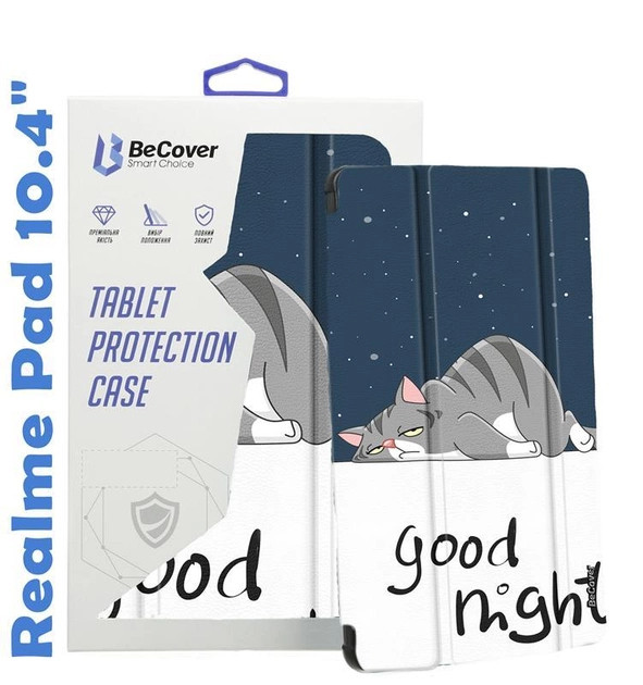 Обложка BeCover Smart for Realme Pad 10.4" Good Night (708273)