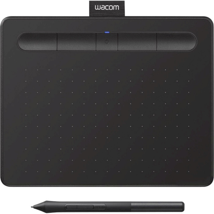 Графічний планшет Wacom Intuos S Bluetooth Black Manga (CTL-4100WLK-M)