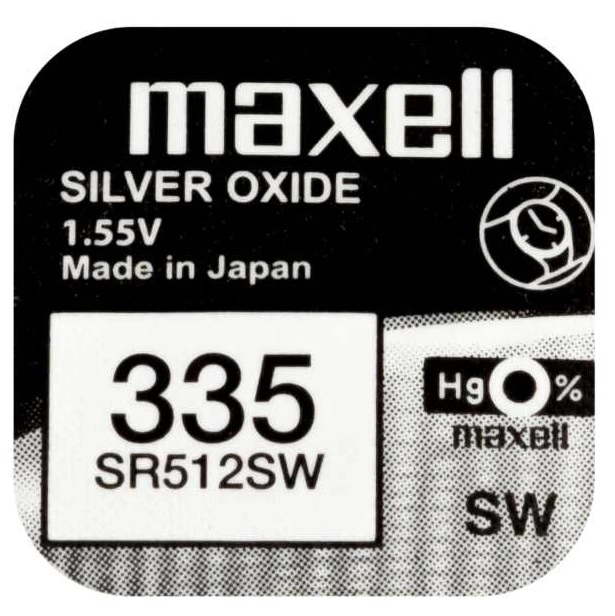 Батарейка Maxell SR512SW 1PC EU MF
