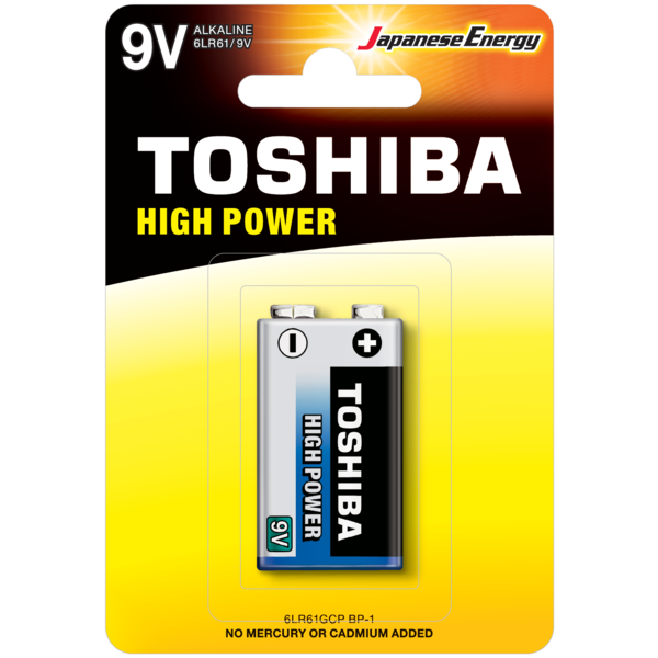 Батарейка Toshiba 6LR61GCP BP-1