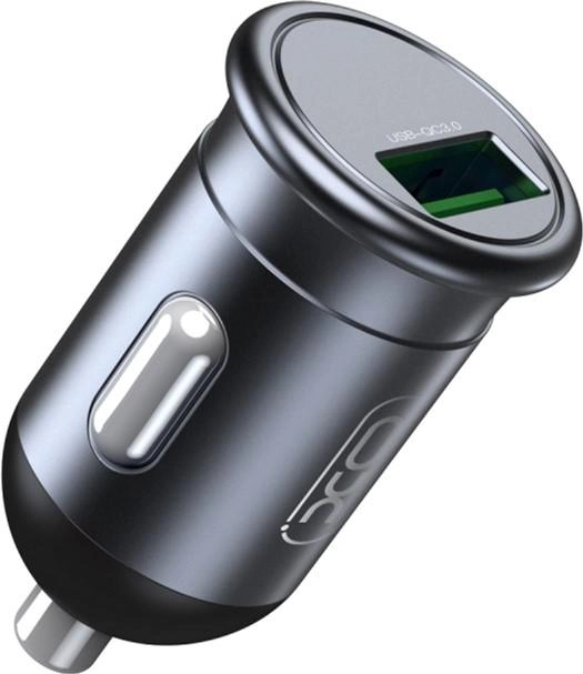Зарядное устройство XO CC46 QC3.0 18W car charger Gray
