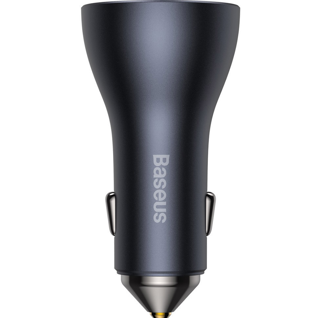Зарядний пристрій Baseus Golden Contactor Pro 65W U+2C Dark Gray (CGJP010013)
