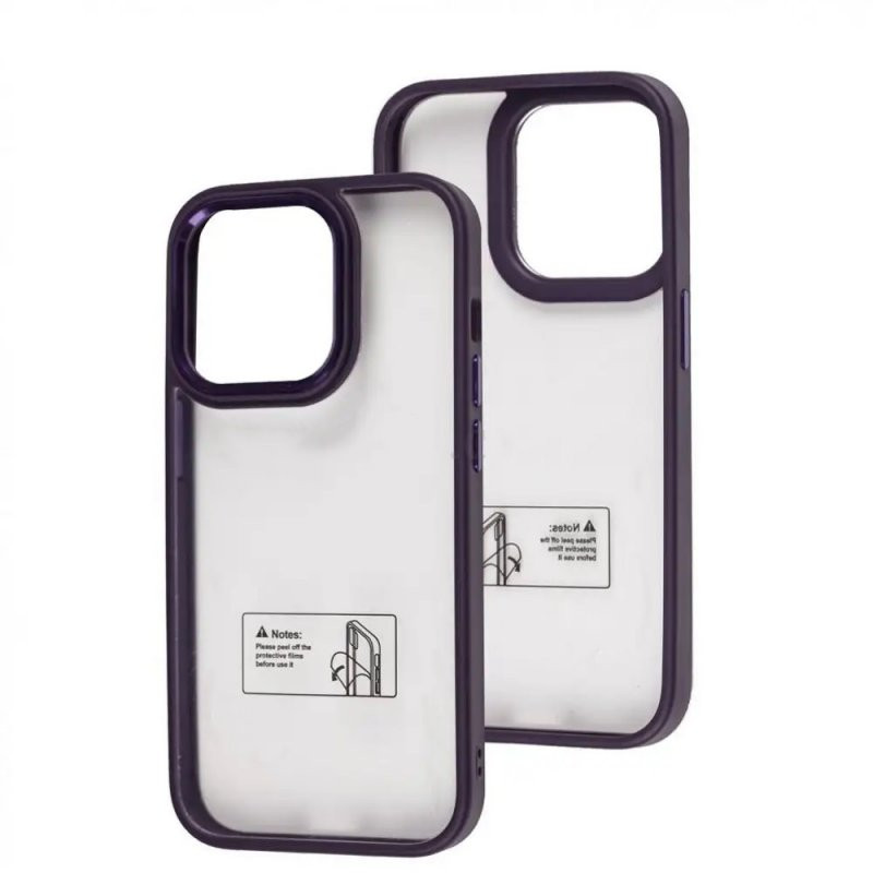 Чехол-накладка Metal Bezel for iPhone 11 Purple