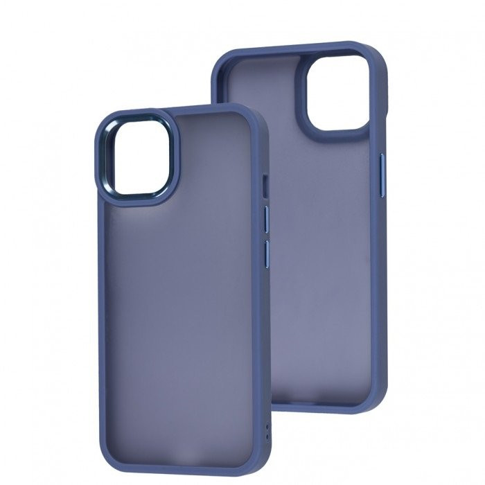 Чохол-накладка Metal Bezel for iPhone 13 Blue
