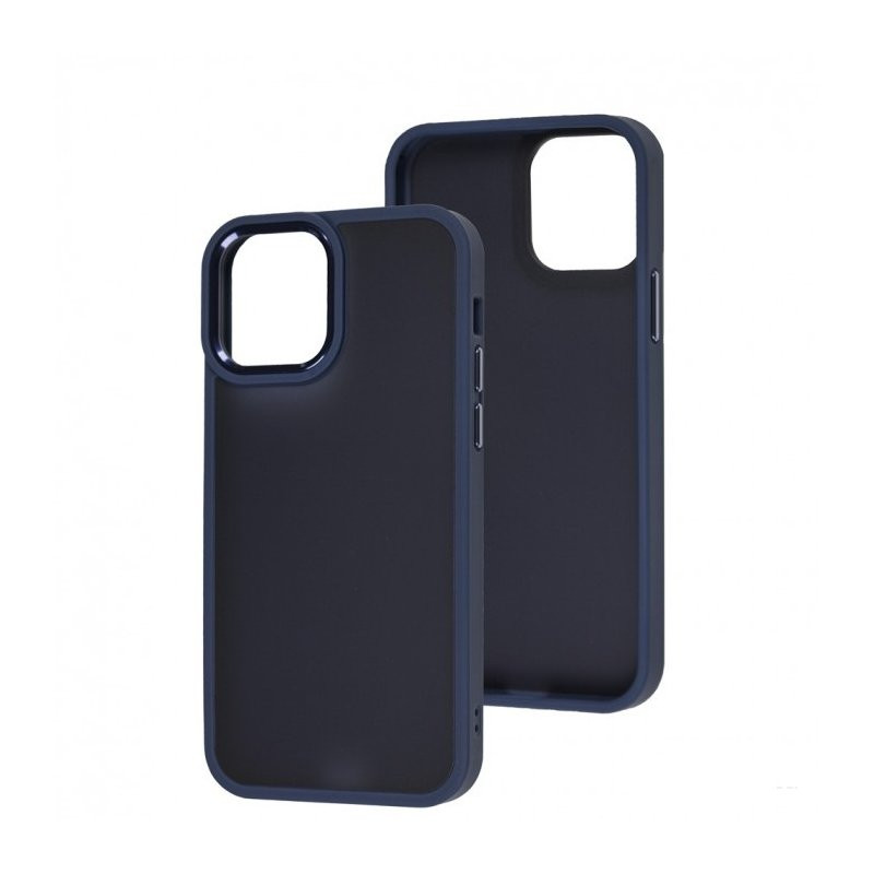 Чохол-накладка Metal Bezel for iPhone 13 Pro Dark Blue