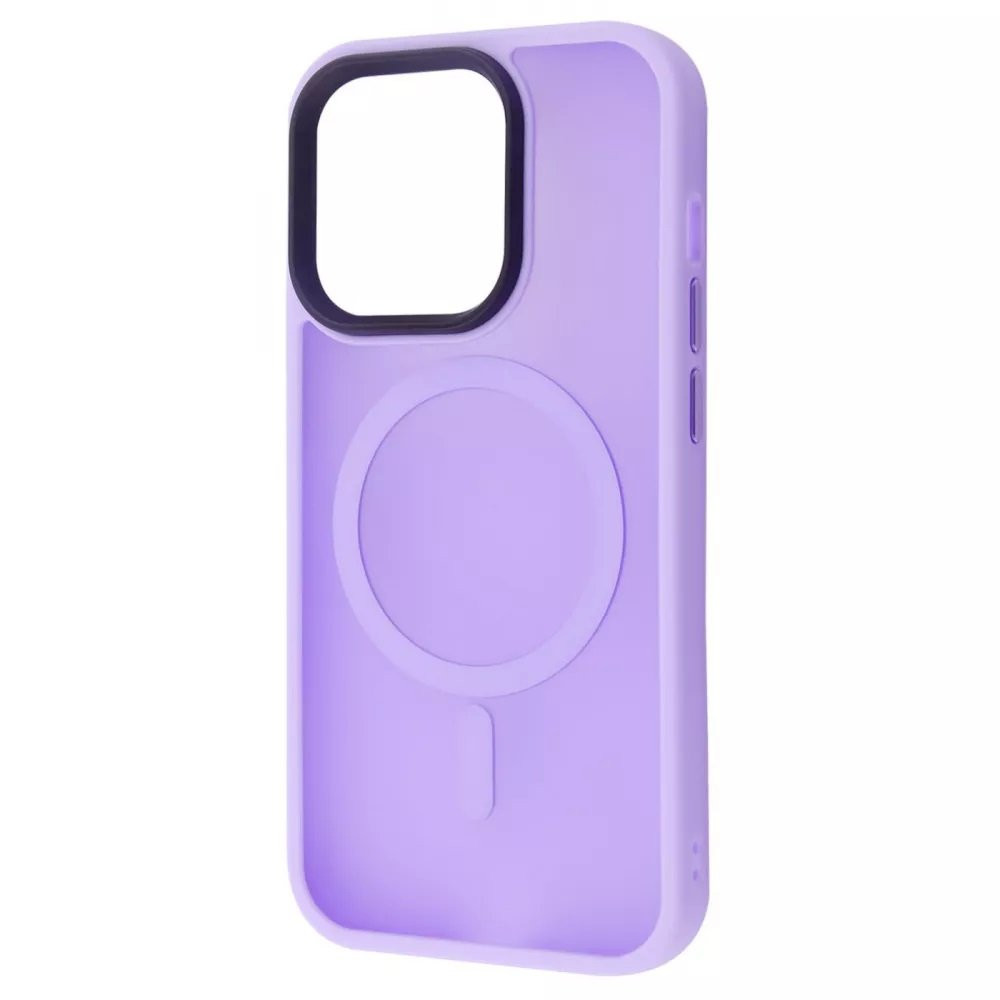 Чохол-накладка WAVE for iPhone 12 Pro Max Matte Insane Case with MagSafe Light Purple