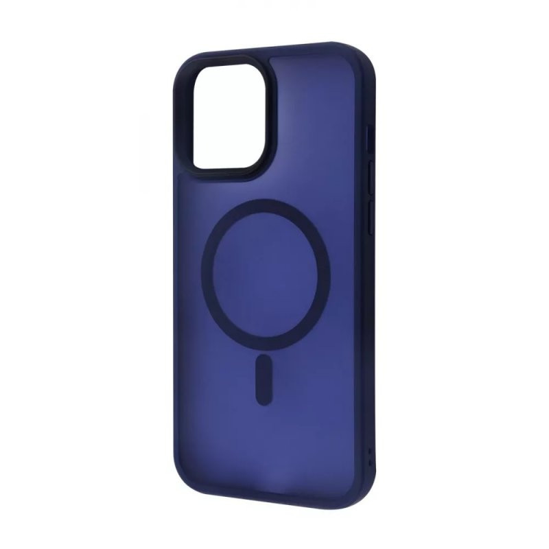 Чохол-накладка WAVE for iPhone 12 Pro Max Matte Insane Case with MagSafe Midnight Blue