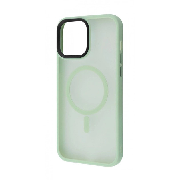 Чохол-накладка WAVE for iPhone 12 Pro Max Matte Insane Case with MagSafe Mint