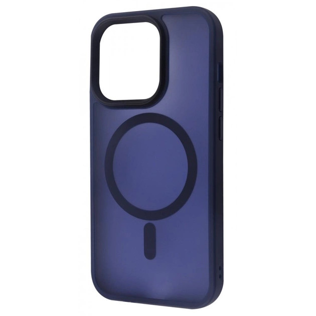 Чохол-накладка WAVE for iPhone 12/12 Pro Matte Insane Case with MagSafe Midnight Blue