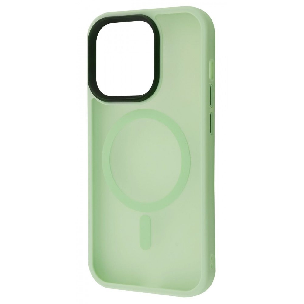 Чохол-накладка WAVE for iPhone 12/12 Pro Matte Insane Case with MagSafe Mint