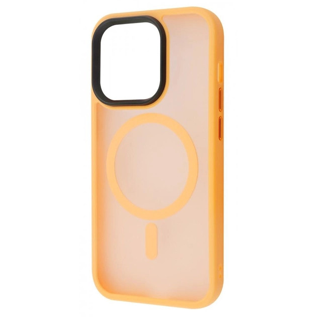 Чохол-накладка WAVE for iPhone 13 Pro Matte Insane Case with MagSafe Orange