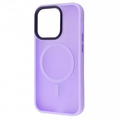 Чохол-накладка WAVE for iPhone 14 Pro Max Matte Insane Case with MagSafe Light Purple