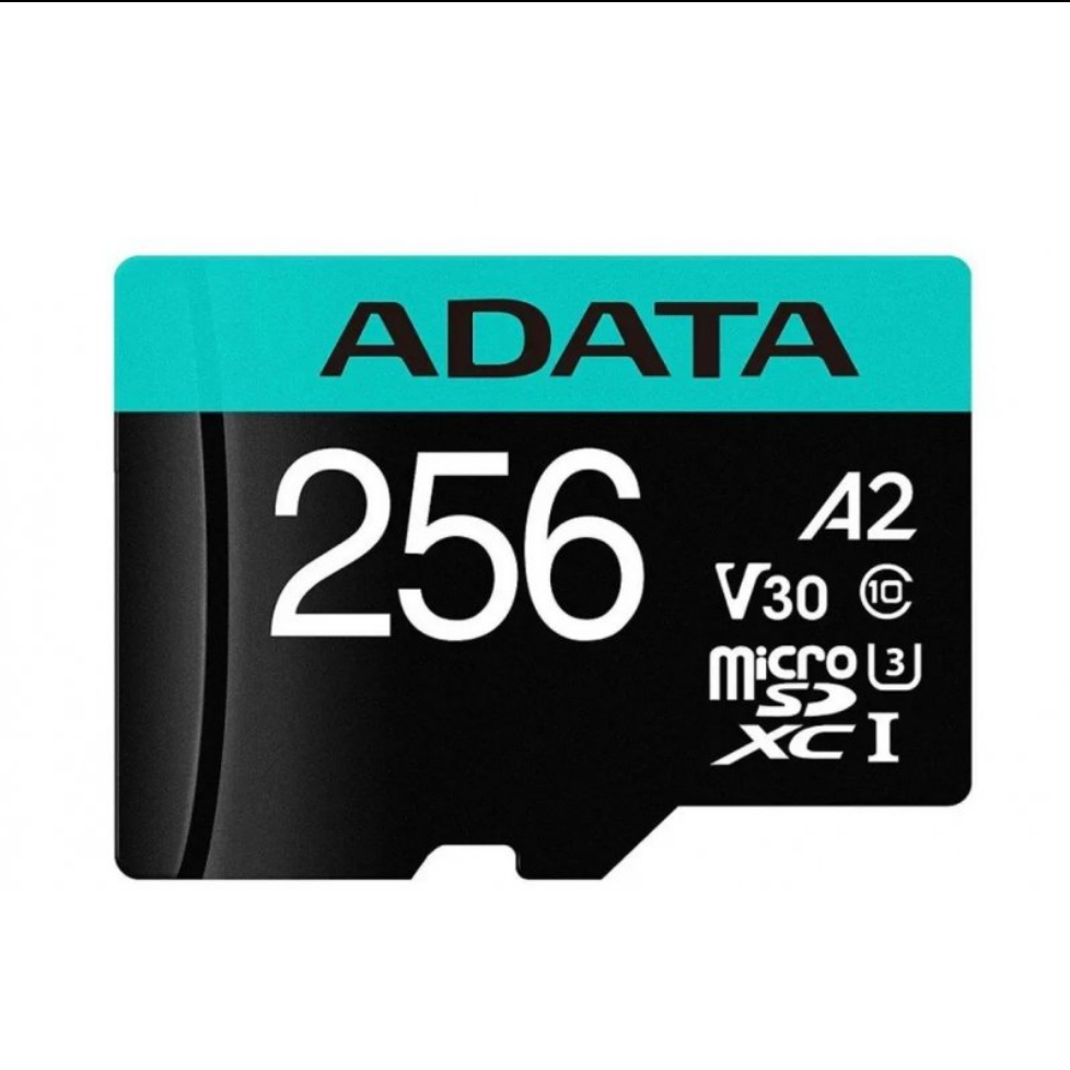 Карта пам'яті  A-Data Premier Pro 256Gb Class 10 V30S A2 (AUSDX256GUI3V30SA2-RA1)