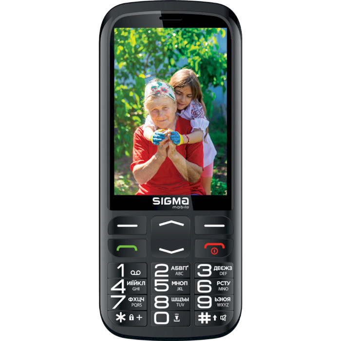 Мобильный телефон Sigma Comfort 50 Optima Type-C Black