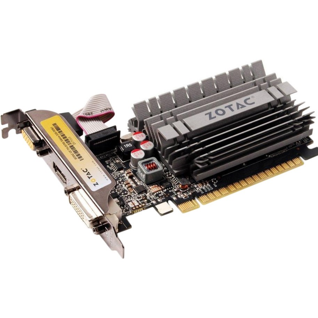 Відеокарта ZOTAC GeForce GT 730 2GB DDR3 ZONE Edition Low Profile (ZT-71113-20L)