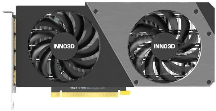 Відеокарта INNO3D GeForce RTX 4070 12Gb GDDR6X Twin X2 (N40702-126X-185252N)
