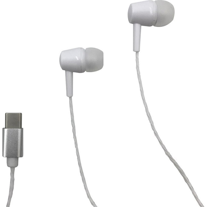 Навушники Media-Tech Magicsound USB-C White (MT3600W)