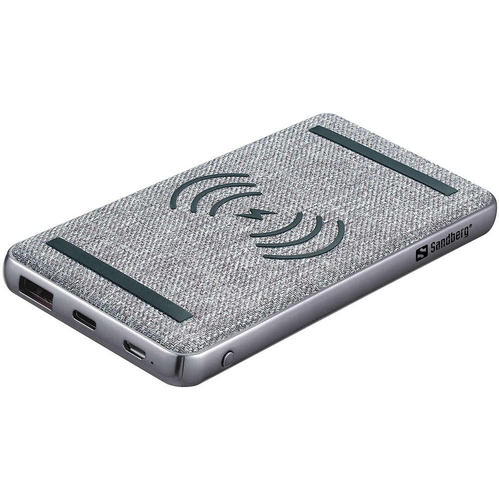 Внешний аккумулятор Sandberg PD 20W 10000 mAh Wireless QI 15W (420-61_VW)