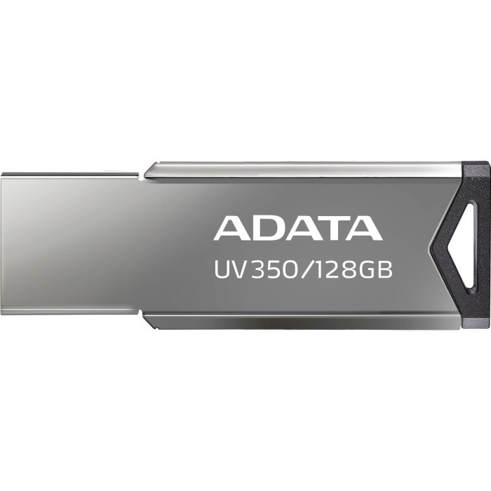 Флеш память USB ADATA 128 GB UV350 Silver USB 3.2 (AUV350-128G-RBK)