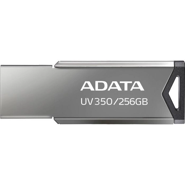 Флеш память USB ADATA 256 GB UV350 Silver (AUV350-256G-RBK)