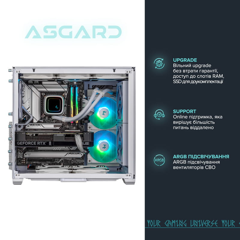 Десктоп ASGARD (A77.32.S10.36T.1985W)