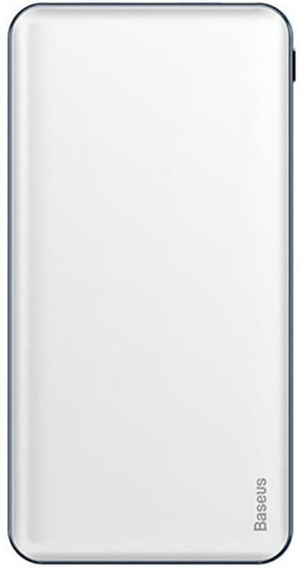 Зовнішній акумулятор Baseus Simbo 10000mAh Fast Charge, USB, White (Simbo/29505)