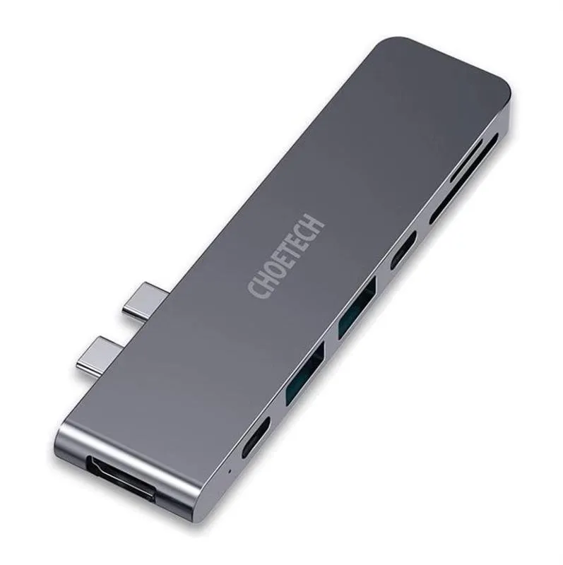 USB Хаб Choetech HUB-M14 7 in 1 USB-C Multiport Adapter