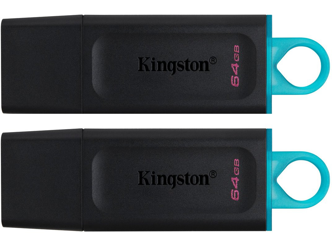 Флеш пам'ять USB Kingston 2 x 64 GB DataTraveler Exodia USB 3.2 (DTX/64GB-2P)