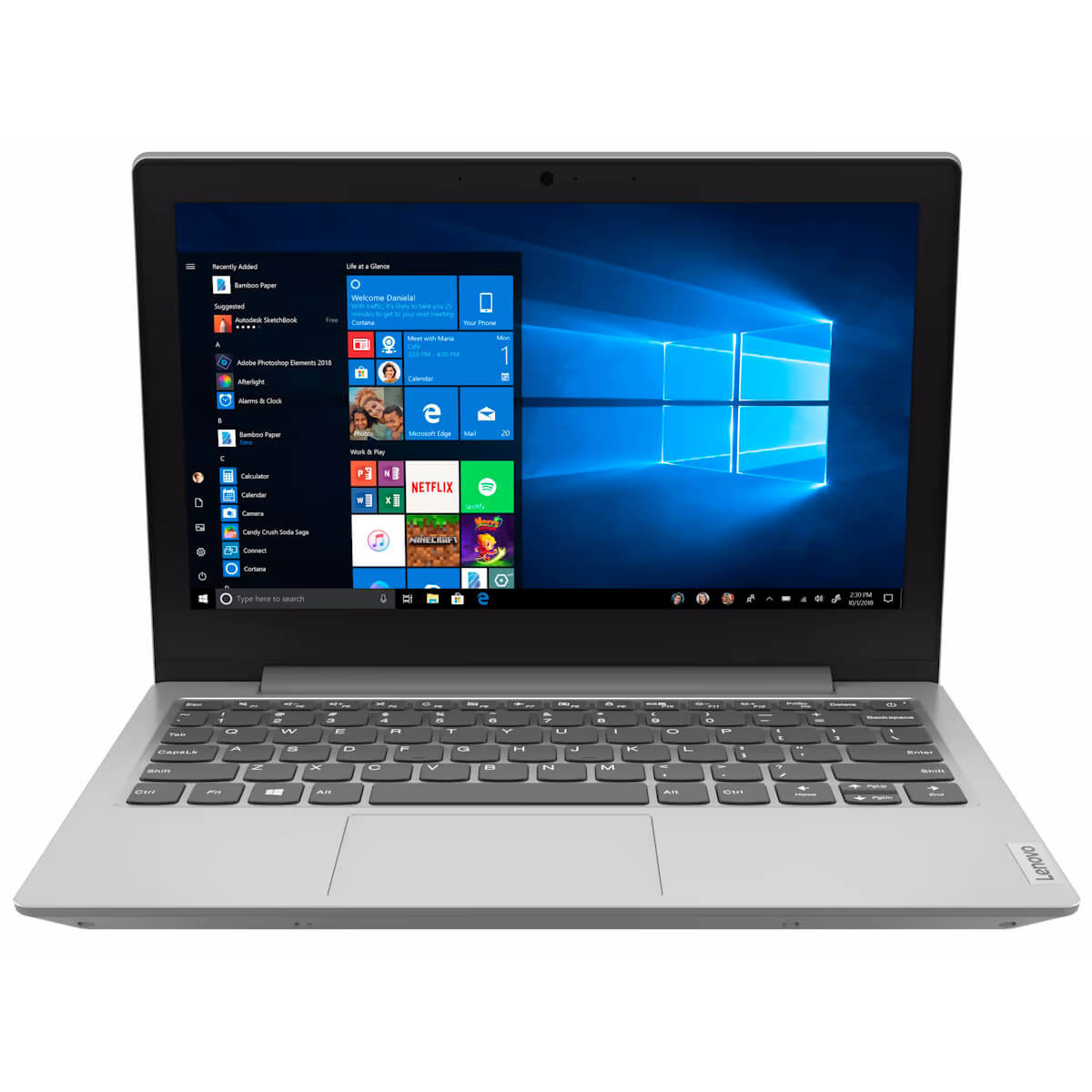 Ноутбук Lenovo IdeaPad 1 11IGL05 Platinum Grey (81VT0063GE)