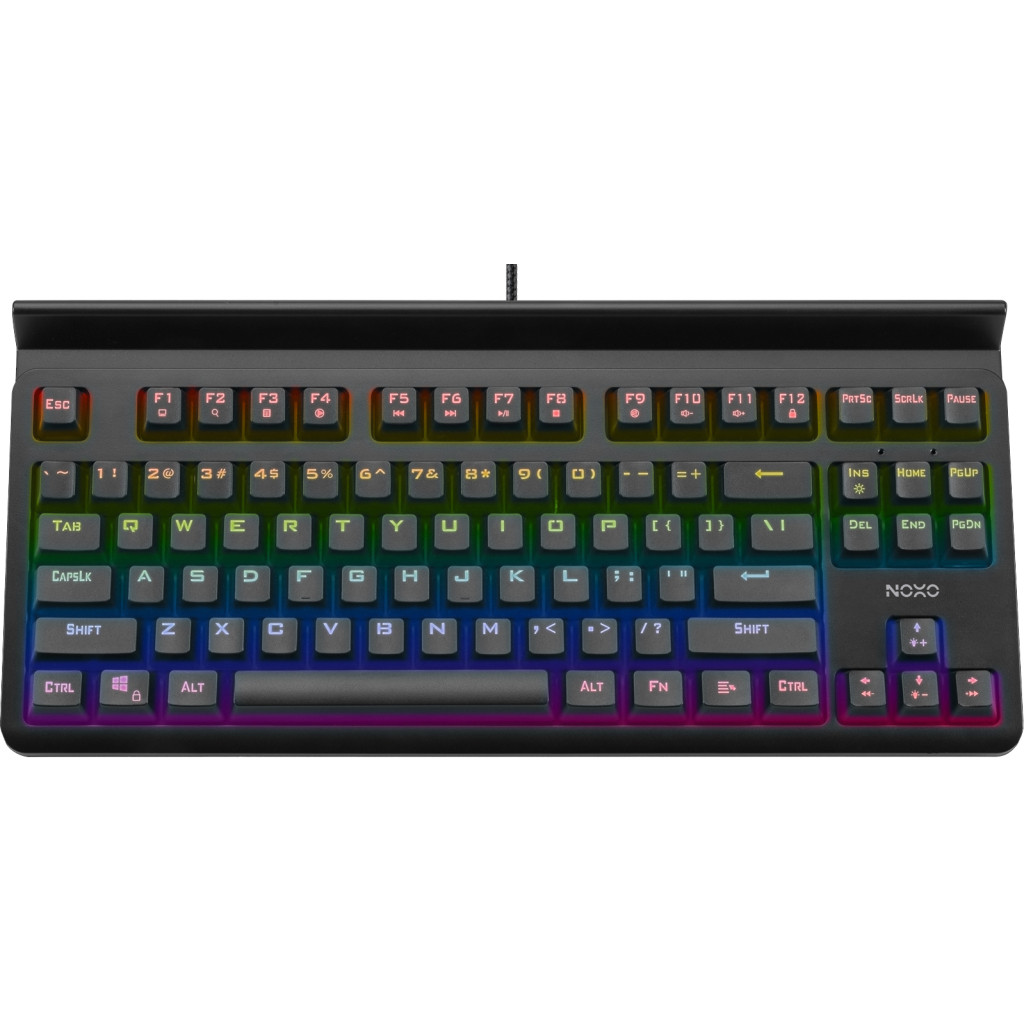 Клавиатура Noxo Vengeance Mechanical gaming keyboard, Blue Switches, Black (4770070882122)