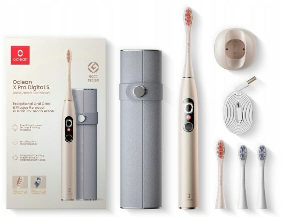 Класична щітка Oclean X Pro Digital Set Electric Toothbrush Champagne Gold (6970810552577)