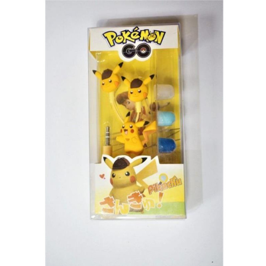 Наушники Optima Mp3 Pokemon Go "Pikachu Smile" Yellow (OPT-HF-PKCH1)