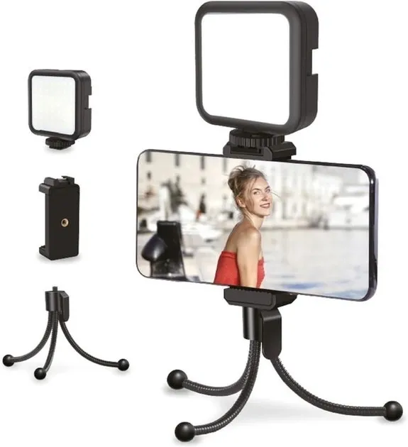 Лампа фонарь Piko Vlogging Kit PVK-02L (1283126515088)