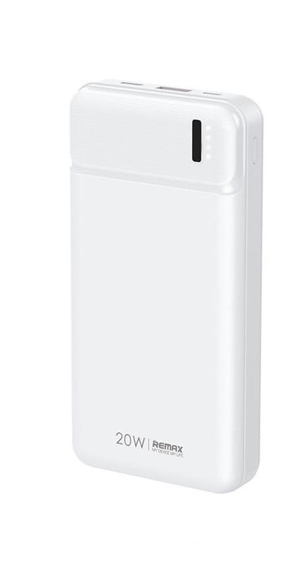 Зовнішній акумулятор Remax RPP-288 Pure 20000mAh White (6954851241621)