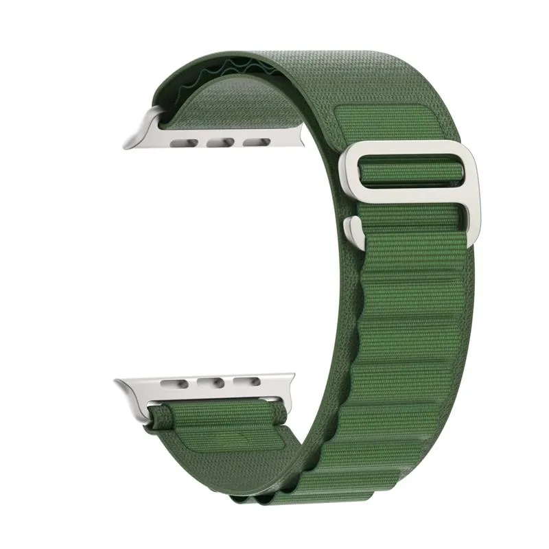 Ремешок для фитнес браслета Armorstandart Alpina Band for Apple Watch Ultra 49mm Green (ARM65020)