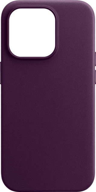 Чехол-накладка Armorstandart FAKE Leather Case Apple iPhone 14 Pro Dark Cherry (ARM64398)