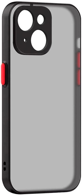 Чохол-накладка Armorstandart Frosted Matte for Apple iPhone 14 Black (ARM64473)