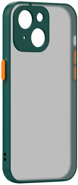 Чехол-накладка Armorstandart Frosted Matte for Apple iPhone 14 Dark Green (ARM64489)