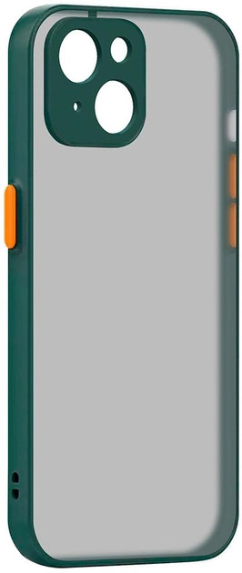 Чехол-накладка Armorstandart Frosted Matte for Apple iPhone 14 Plus Dark Green (ARM64490)