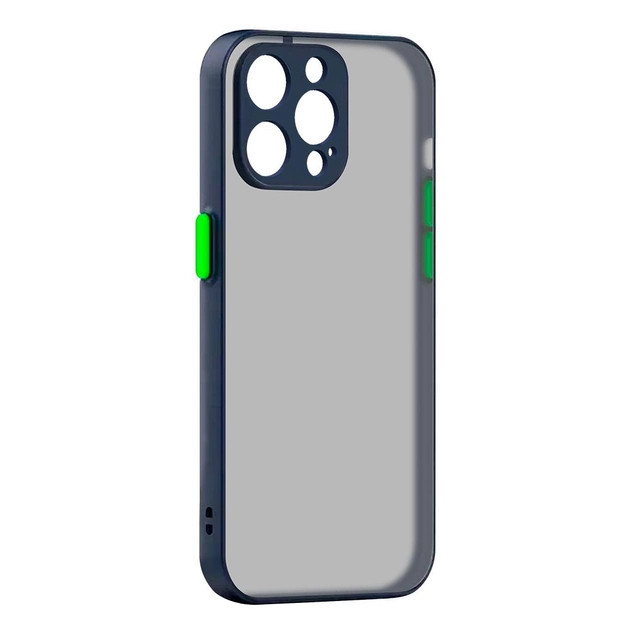 Чохол-накладка Armorstandart Frosted Matte for Apple iPhone 14 Pro Max Navy Blue (ARM64484)