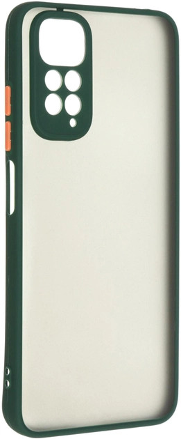 Чехол-накладка Armorstandart Frosted Matte for Xiaomi Redmi Note 11/Note 11s Dark Green (ARM66738)