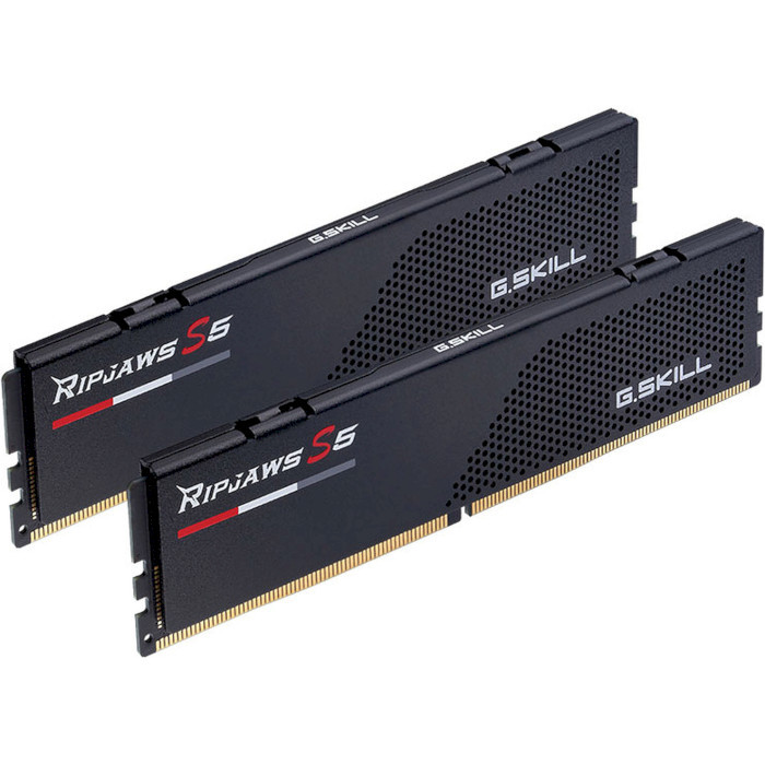 Оперативна пам'ять G.Skill 64GB (2x32GB) DDR5 6000MHz Ripjaws S5 Matte Black (F5-6000J3040G32GX2-RS5K)