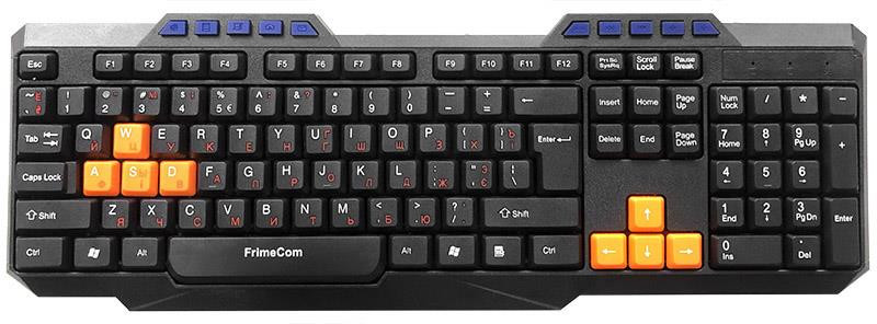 Клавиатура FrimeCom FC-303-USB Black
