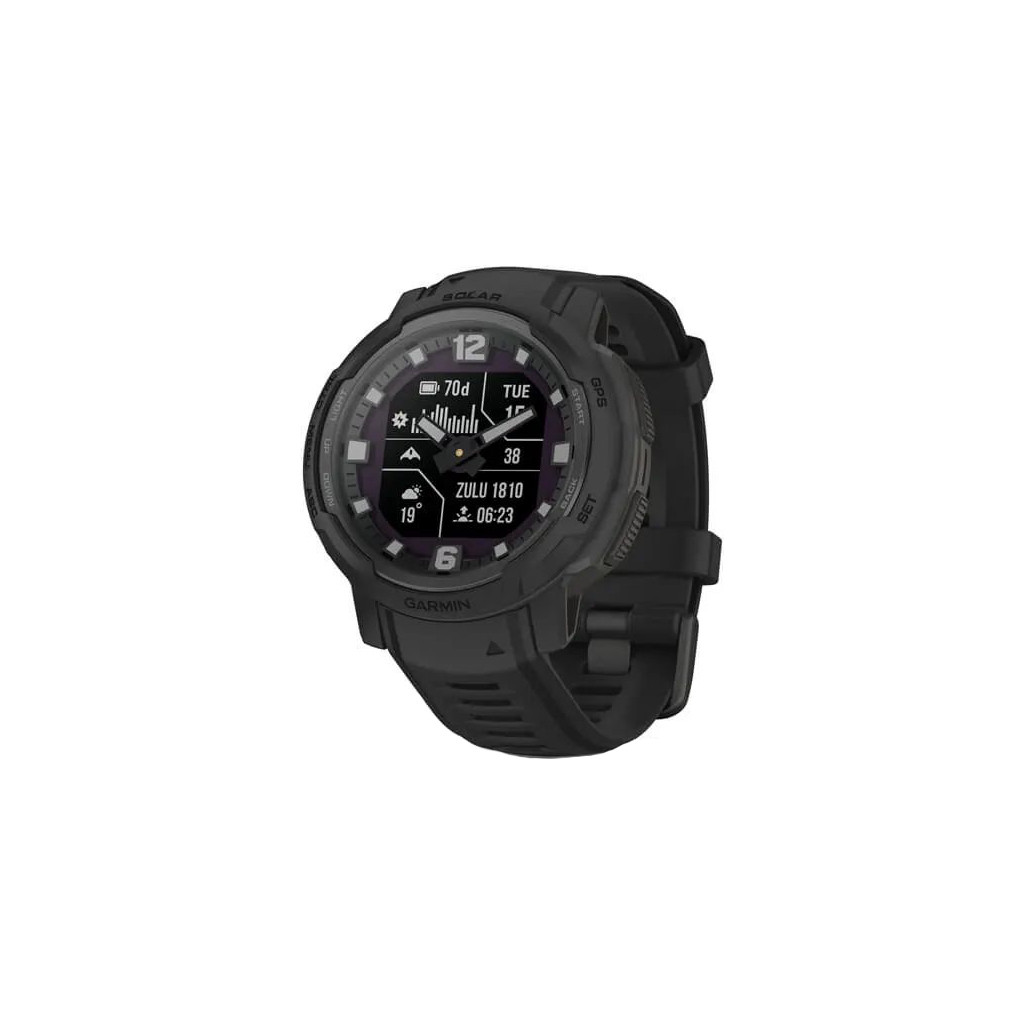 Смарт-часы Garmin Instinct Crossover Solar Tactical Black (010-02730-00)