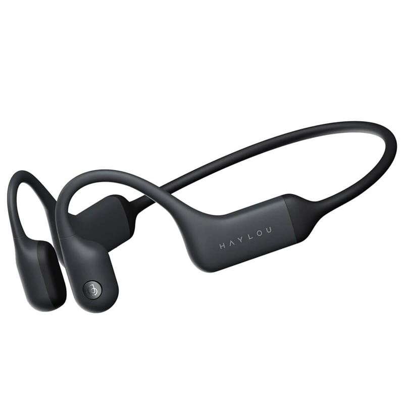 Bluetooth гарнітура Haylou PurFree BC01 Wireless Bone Conduction Headphones Black (HAYLOU-BC01-BK)